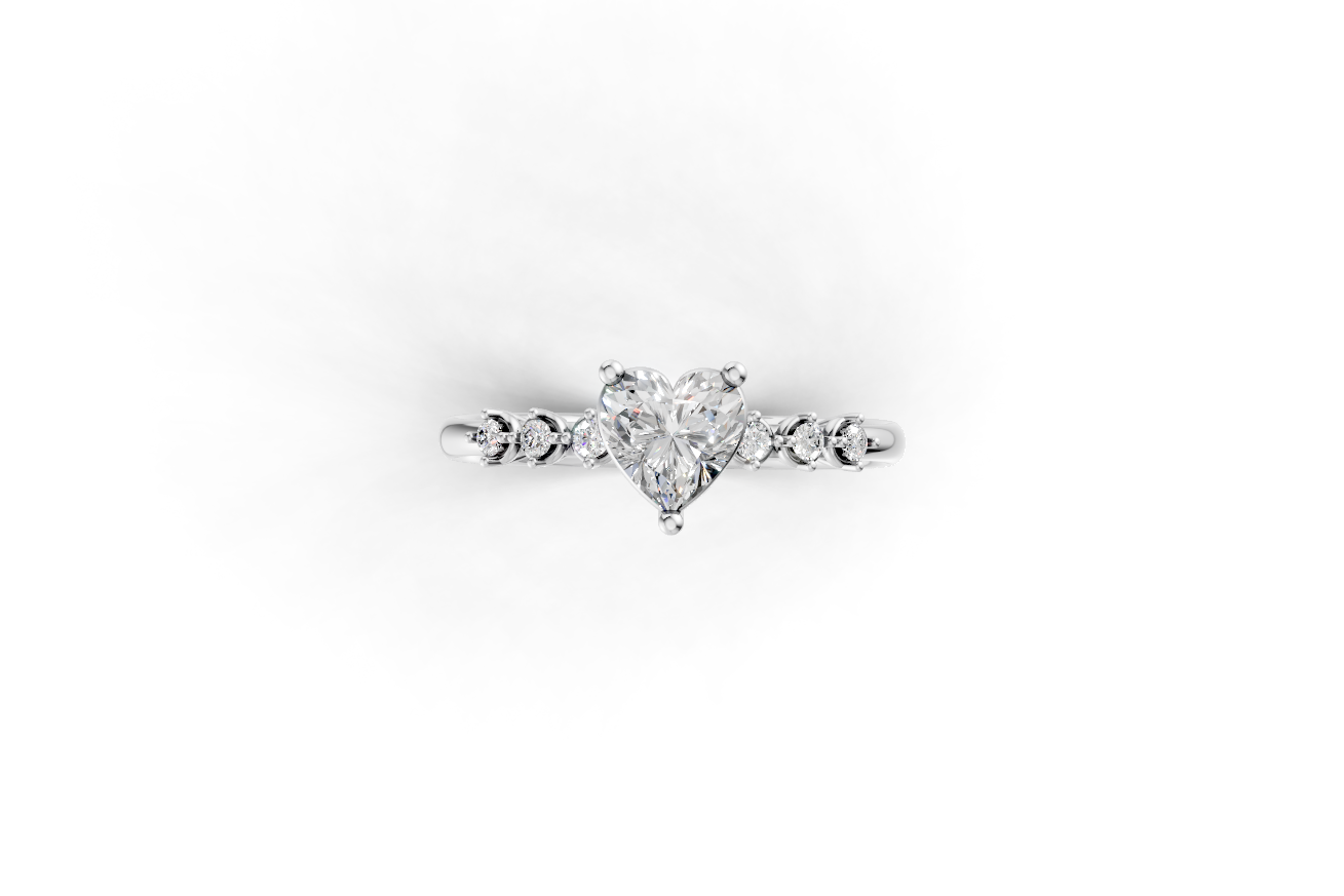 The Astra Heart ring