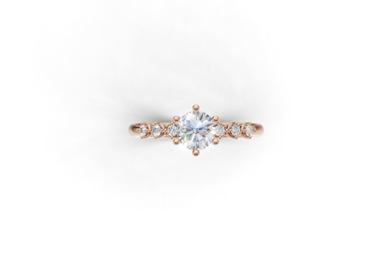 The Astra Round ring