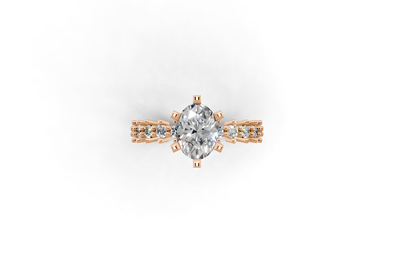 The Eternity Oval ring