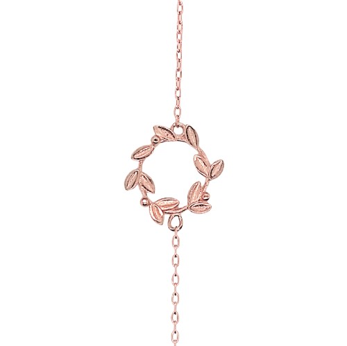 Olive Wreath Silver Bracelet