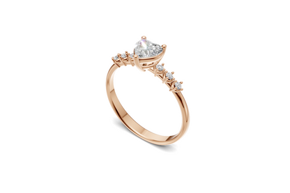 The Astra Heart ring