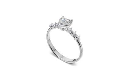 The Astra Heart ring