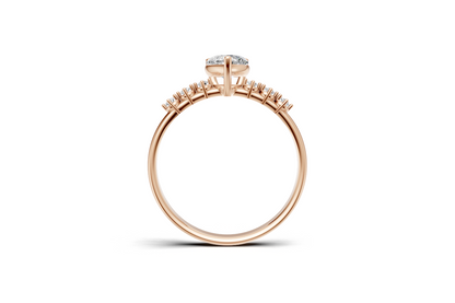 The Astra Heart ring