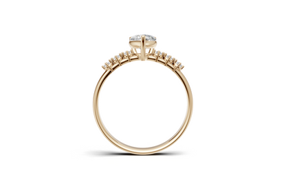 The Astra Heart ring