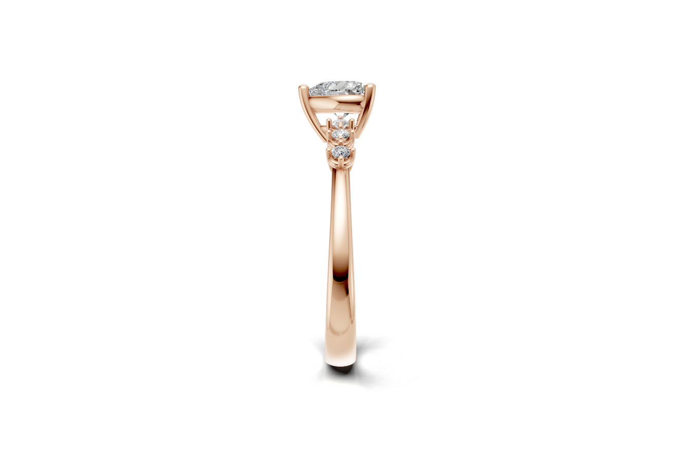 The Astra Heart ring