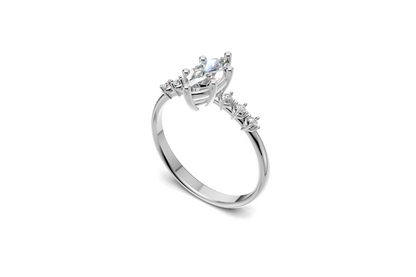 The Astra Marquise ring
