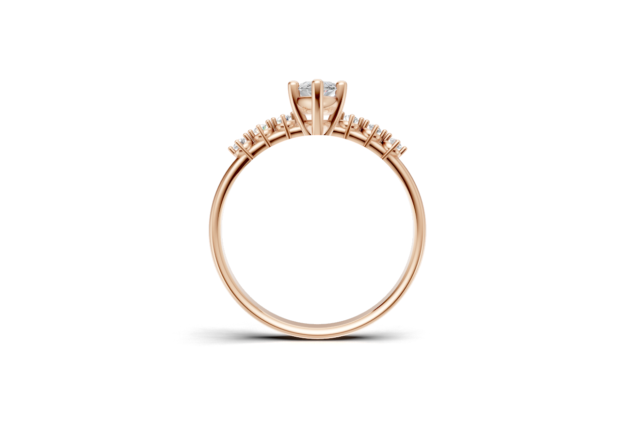 The Astra Marquise ring