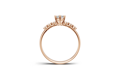 The Astra Marquise ring