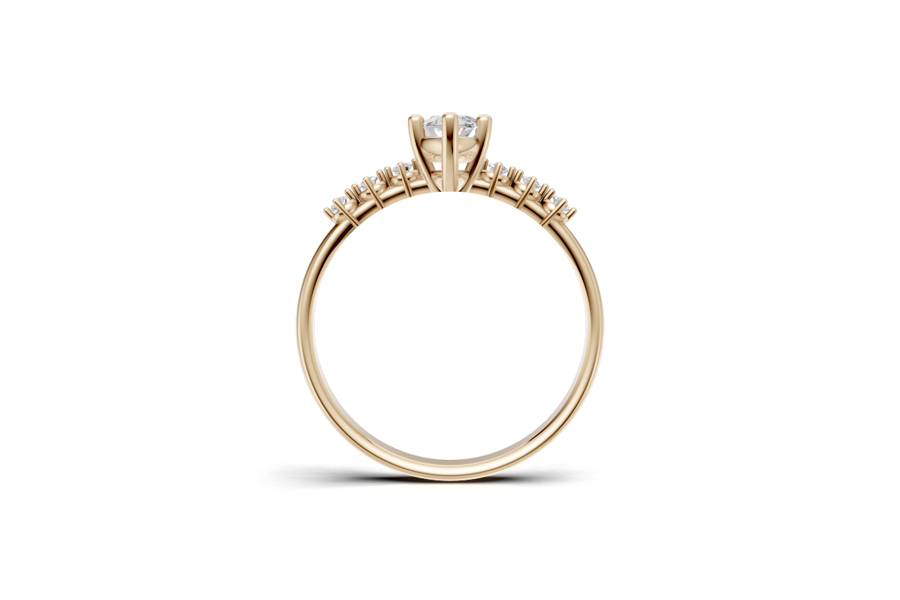 The Astra Marquise ring