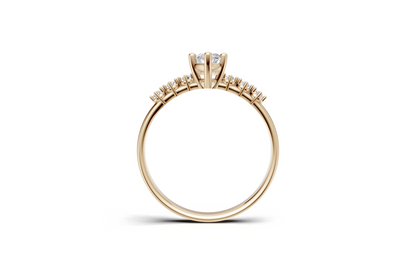 The Astra Marquise ring