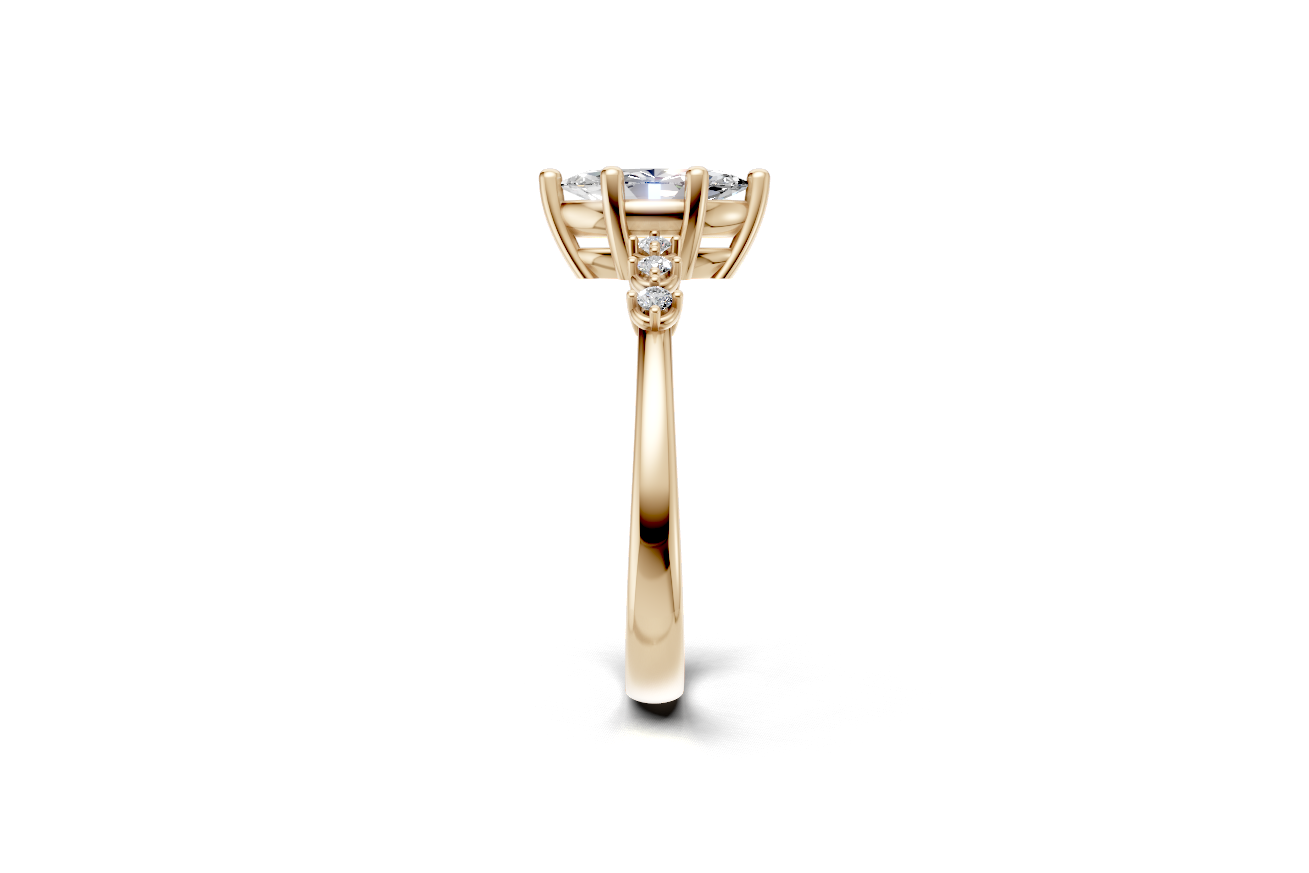 The Astra Marquise ring