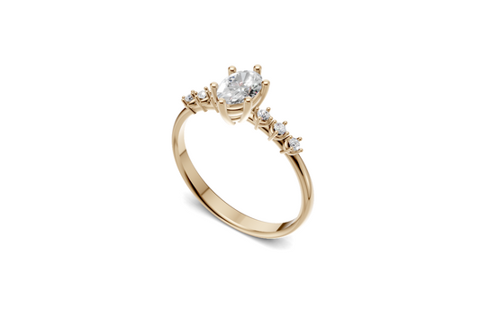 The Astra Oval ring