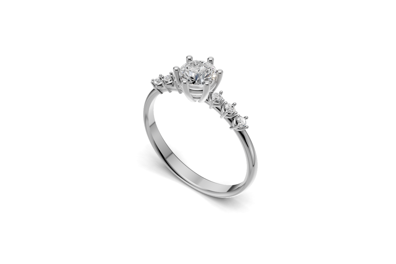 The Astra Round ring