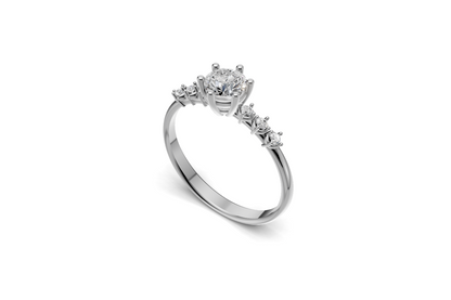 The Astra Round ring