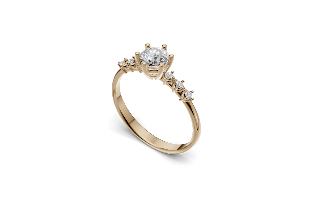 The Astra Round ring