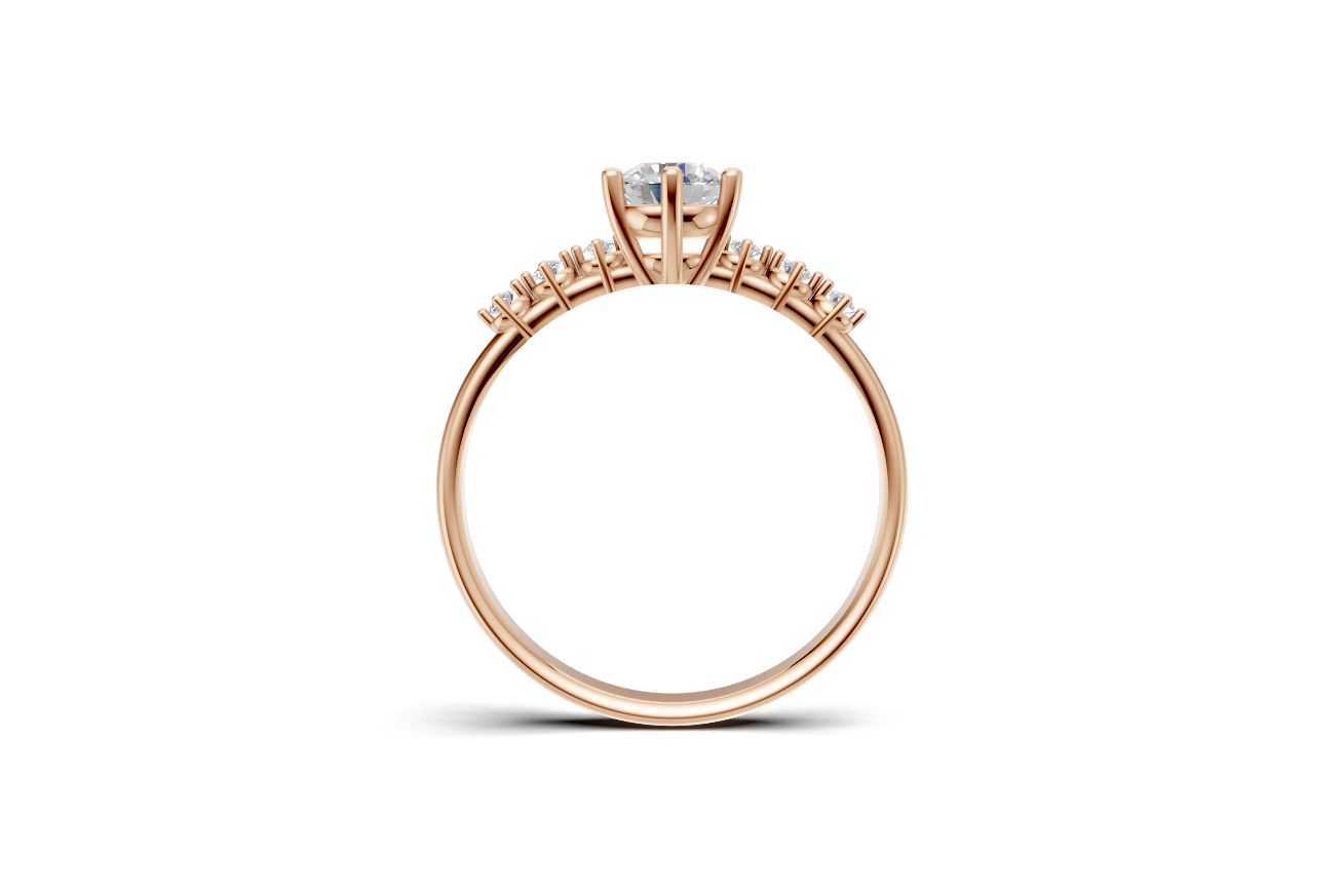 The Astra Round ring