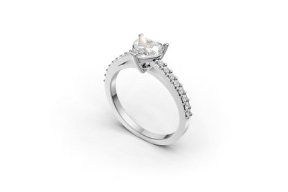 The Cathedral pave ring