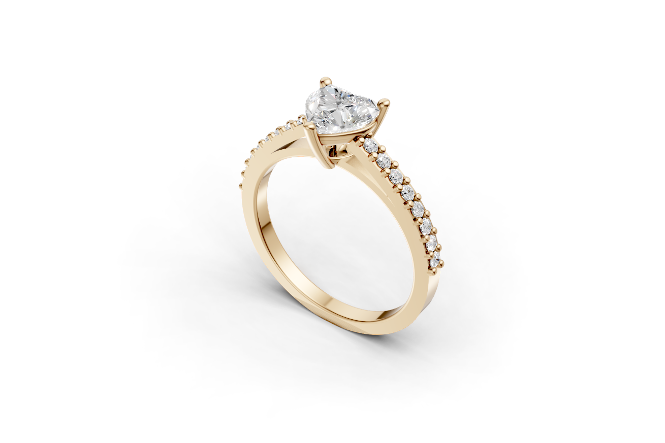 The Cathedral pave ring