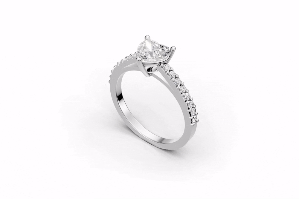 The Cathedral pave ring
