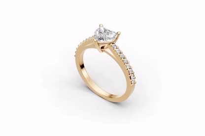The Cathedral pave ring