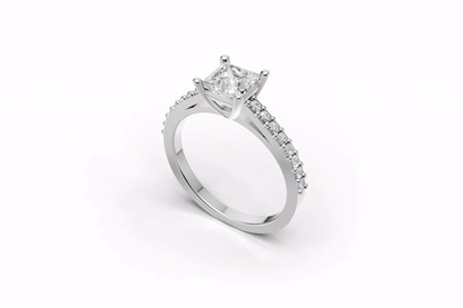 The Cathedral pave ring