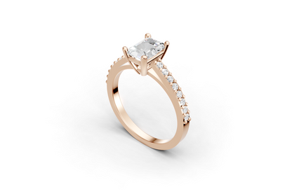 The Cathedral pave ring