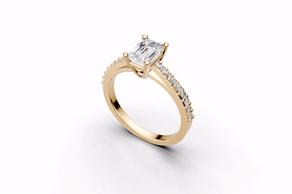 The Cathedral pave ring