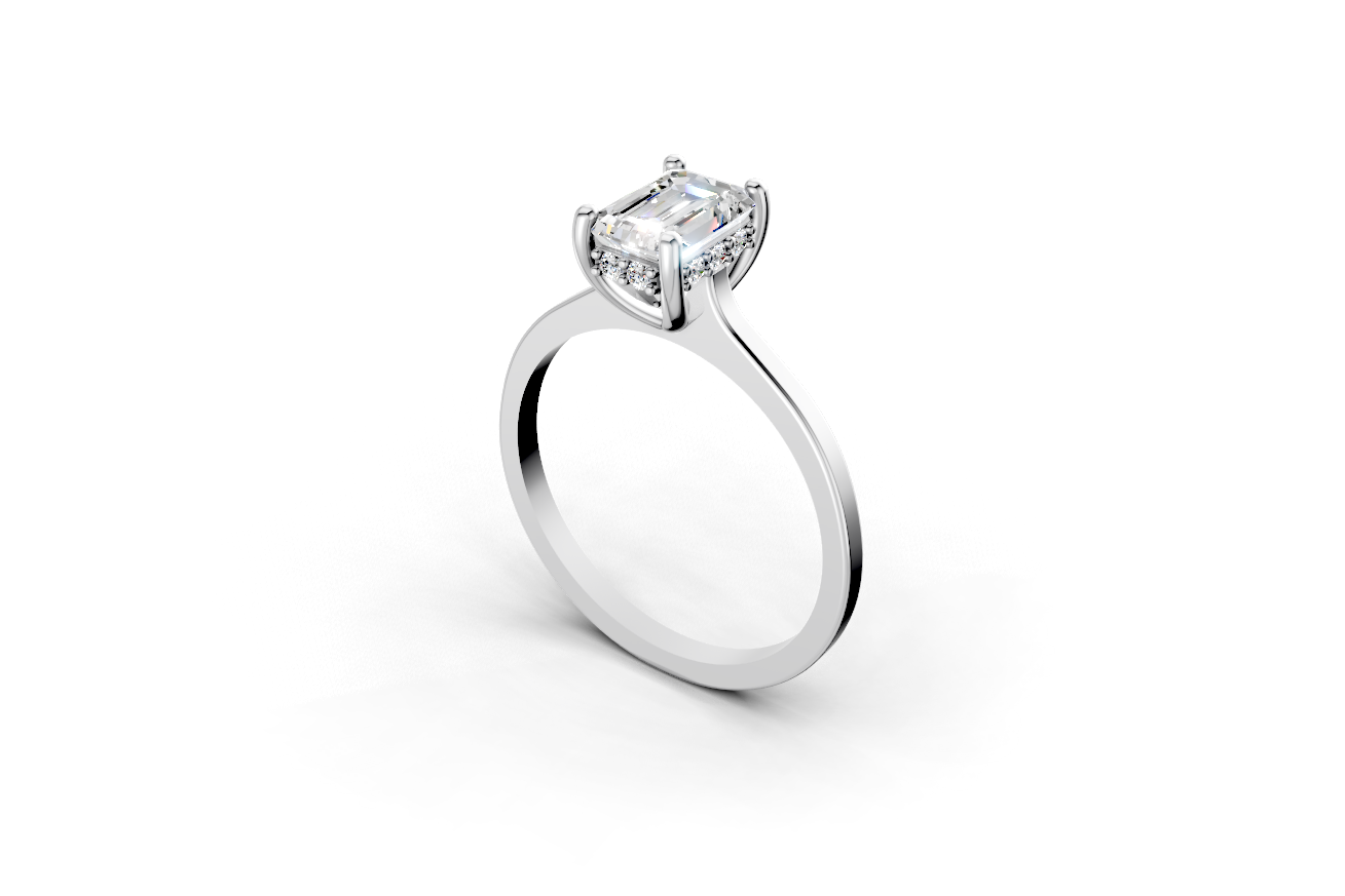 The Halo Bloom ring