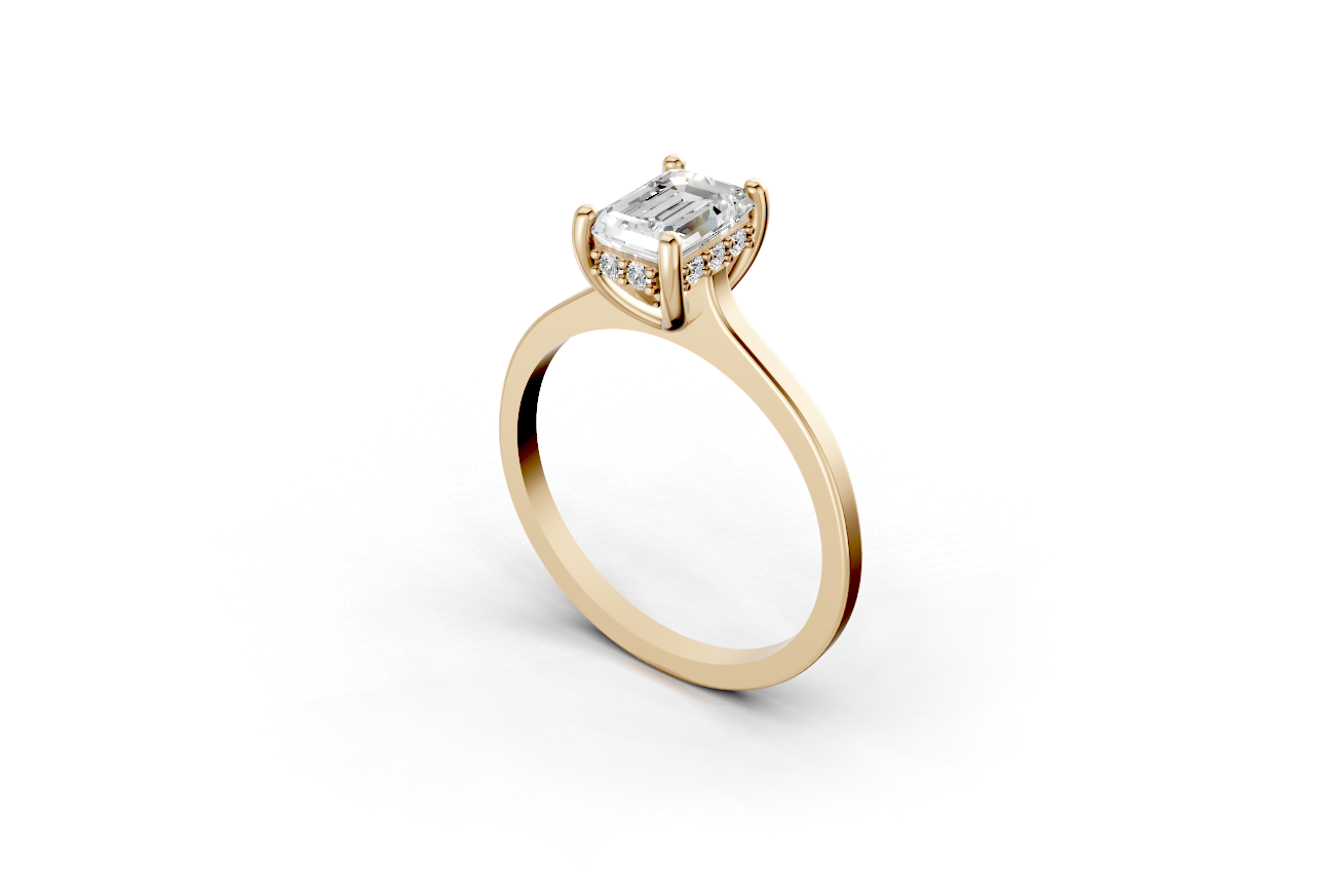 The Halo Bloom ring