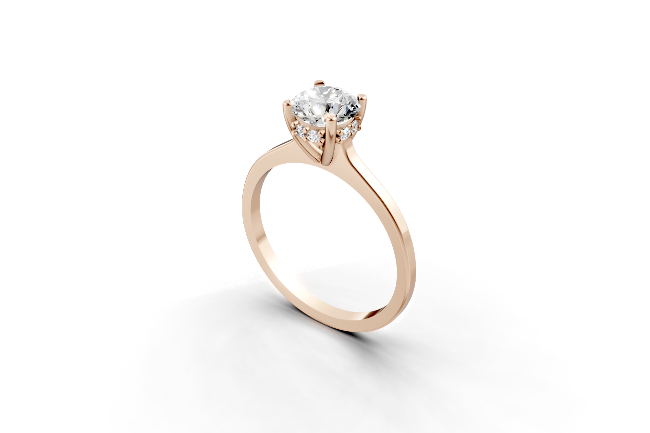 The Halo Bloom ring