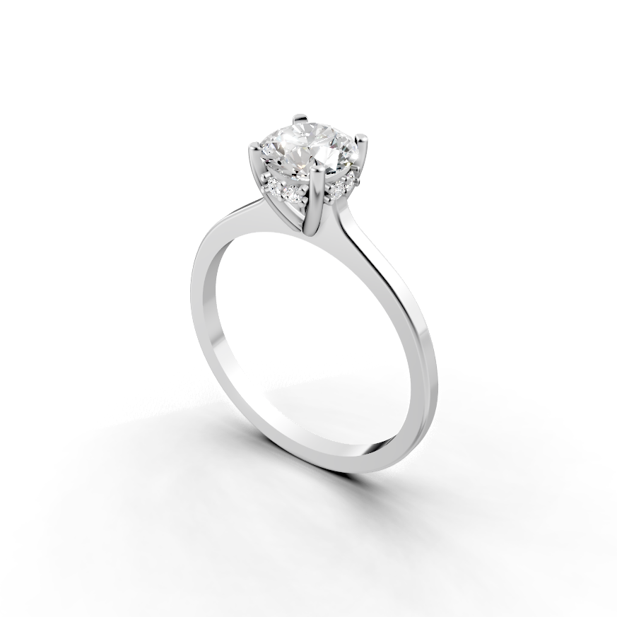 The Halo Bloom ring