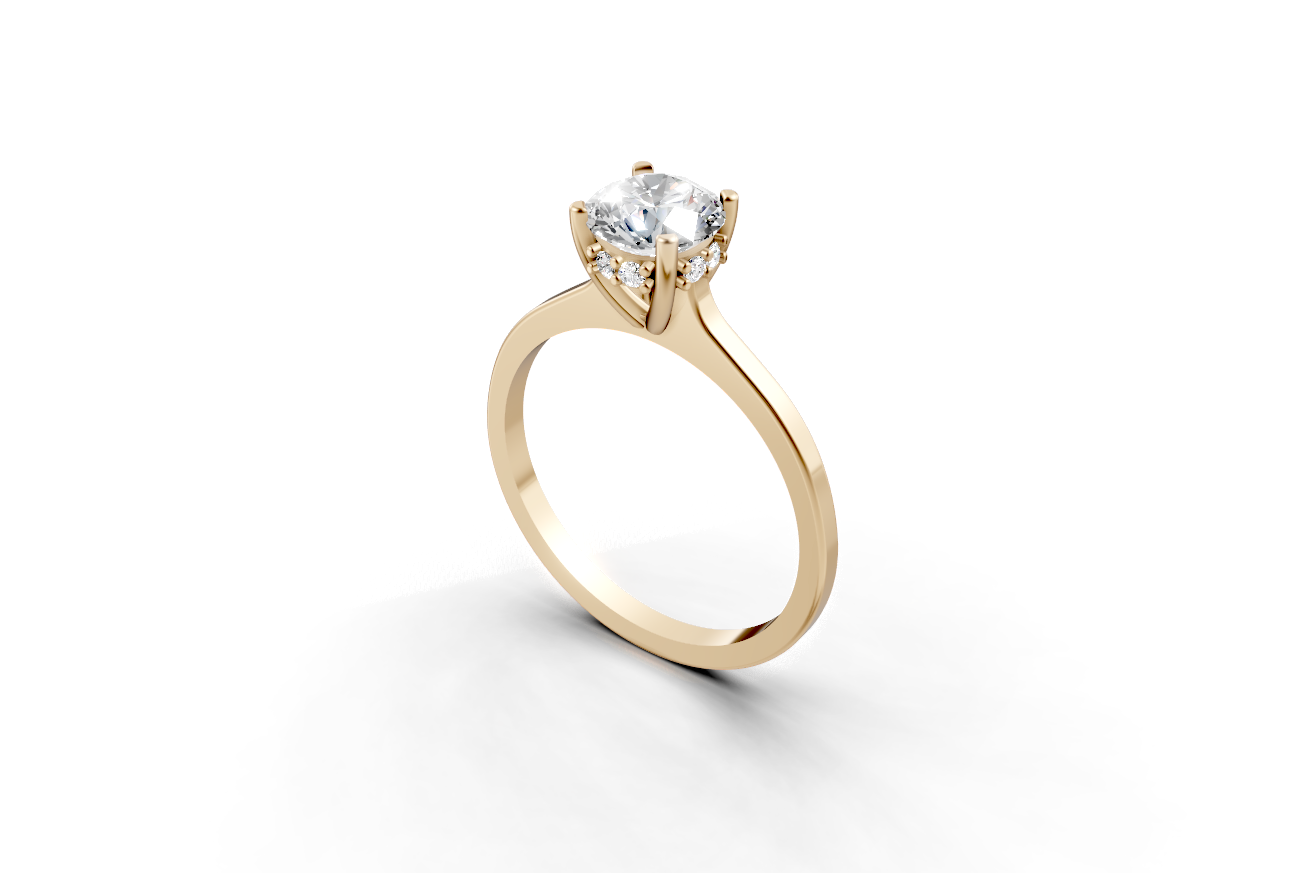 The Halo Bloom ring