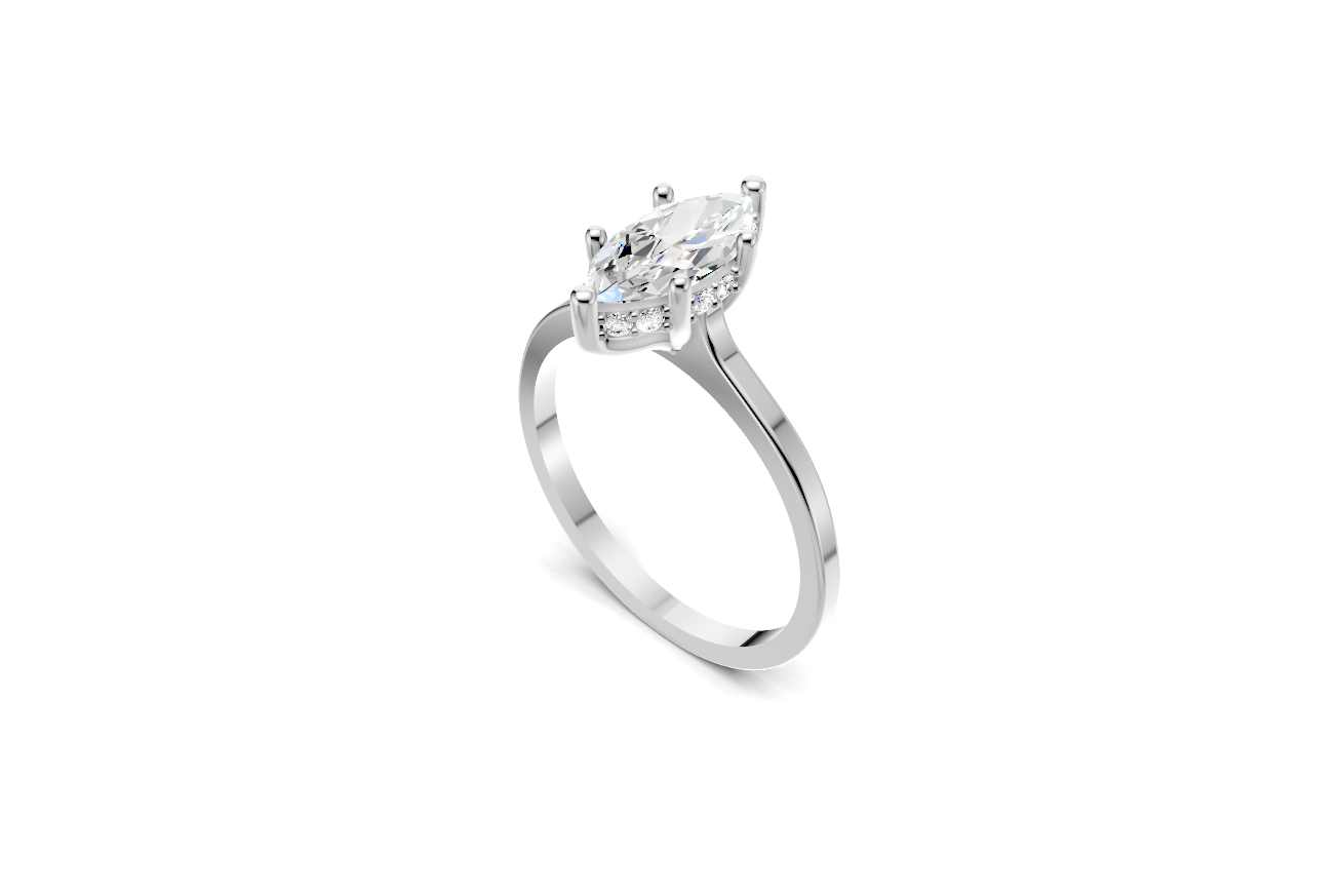 The Halo Bloom ring