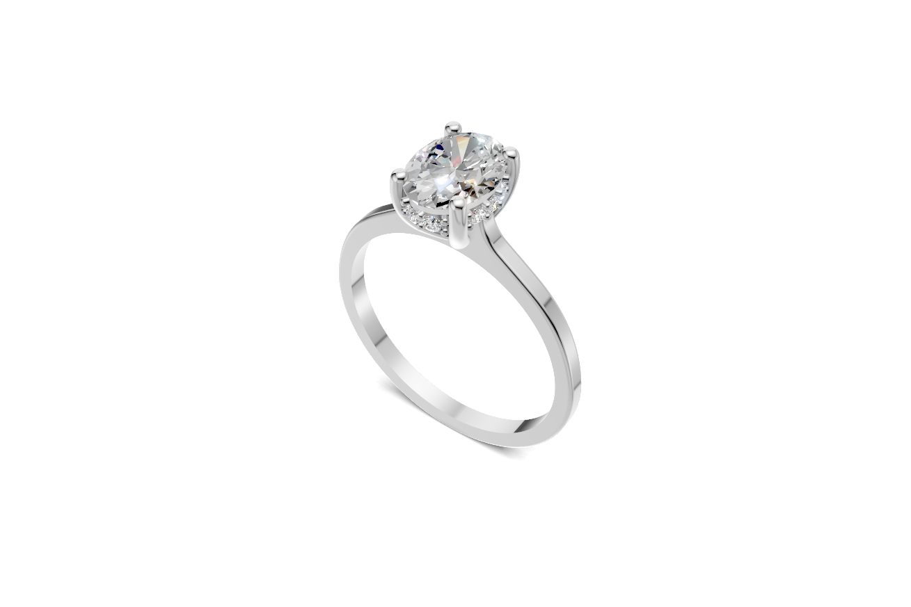 The Halo Bloom ring