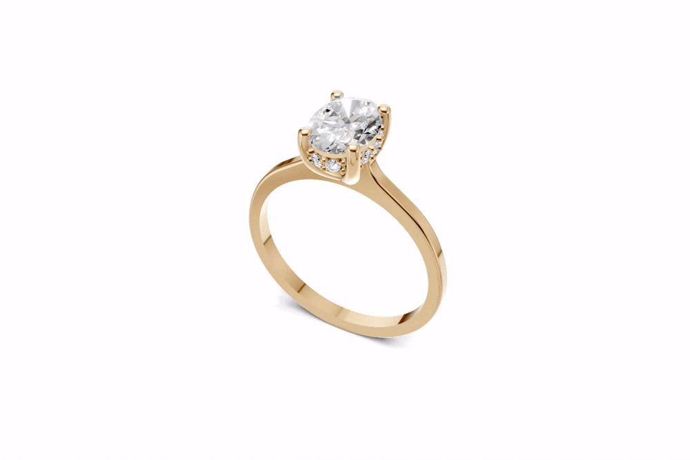 The Halo Bloom ring