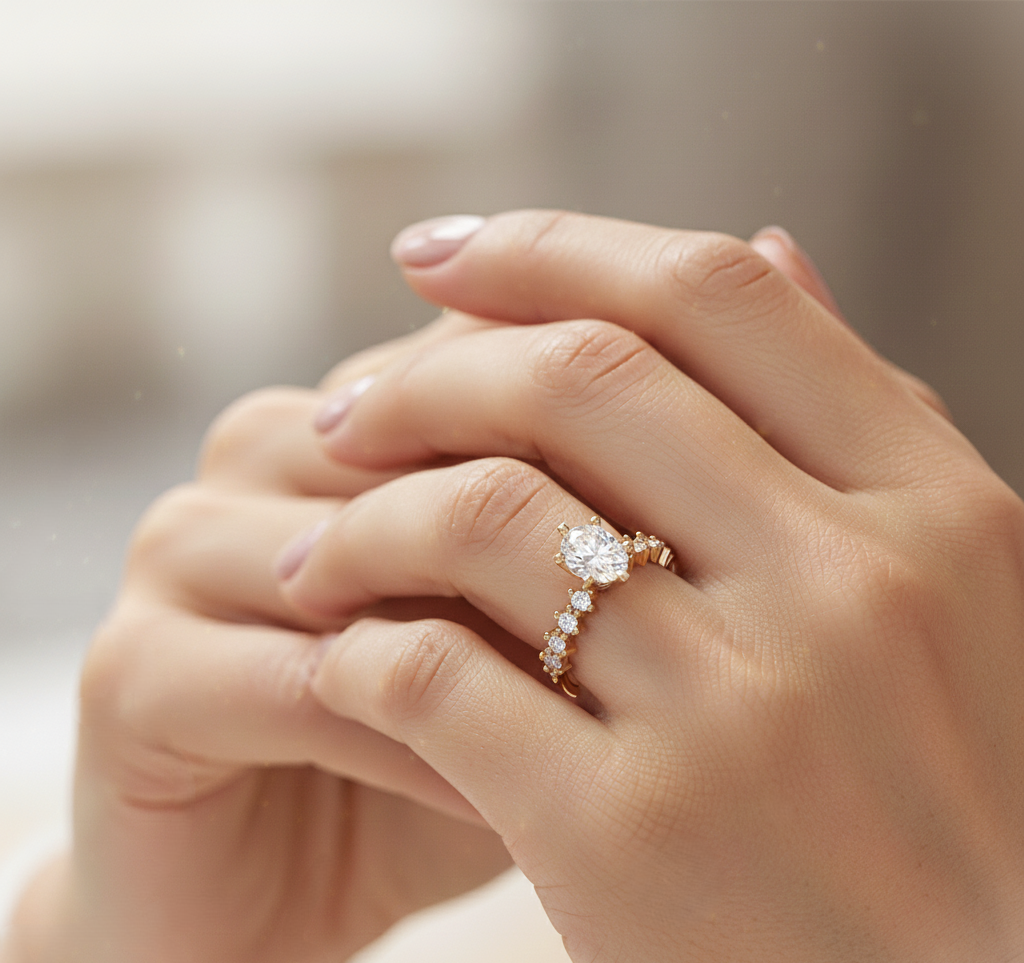 The Eternity Oval ring