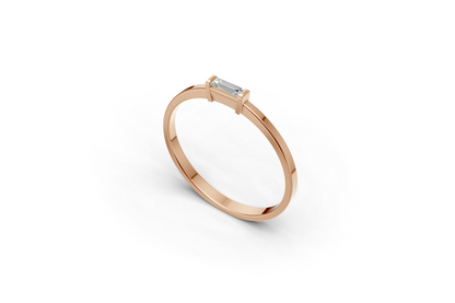 The Fancy Ring Baguette Sideways