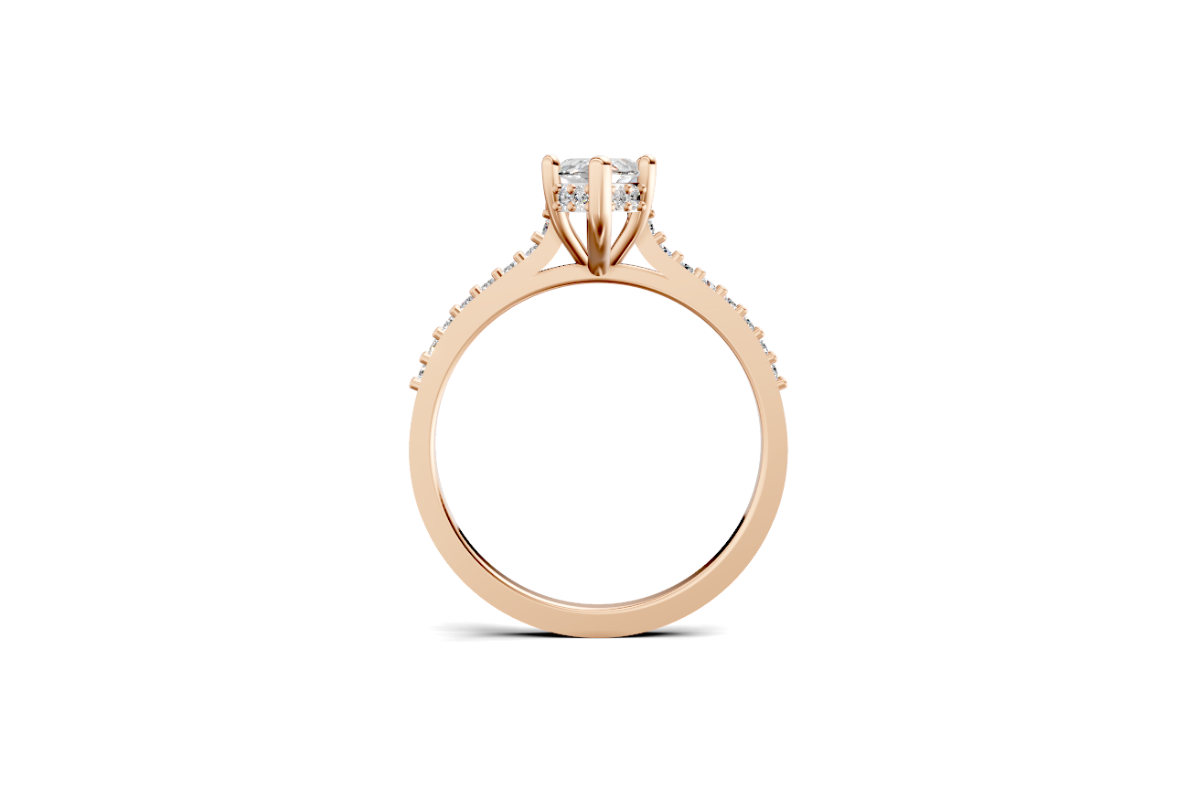 The Nova Bloom Marquise ring