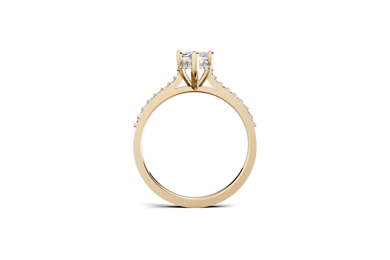 The Nova Bloom Marquise ring