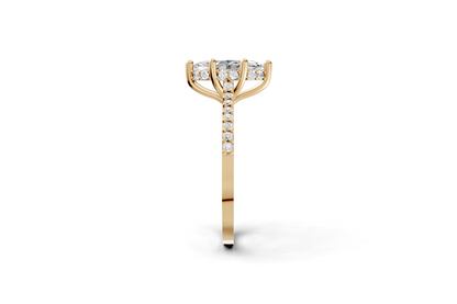 The Nova Bloom Marquise ring