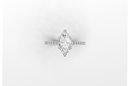 The Nova Bloom Marquise ring