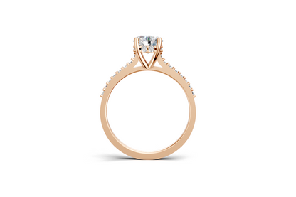 Μονόπετρο με κρυφό στεφάνη για εξτρά λάμψη!