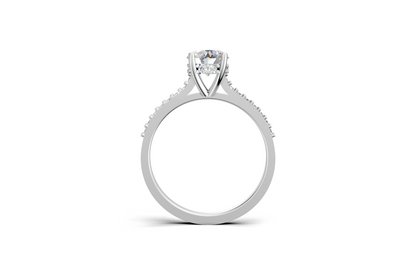 Μονόπετρο με κρυφό στεφάνη για εξτρά λάμψη!