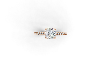 Μονόπετρο με κρυφό στεφάνη για εξτρά λάμψη!