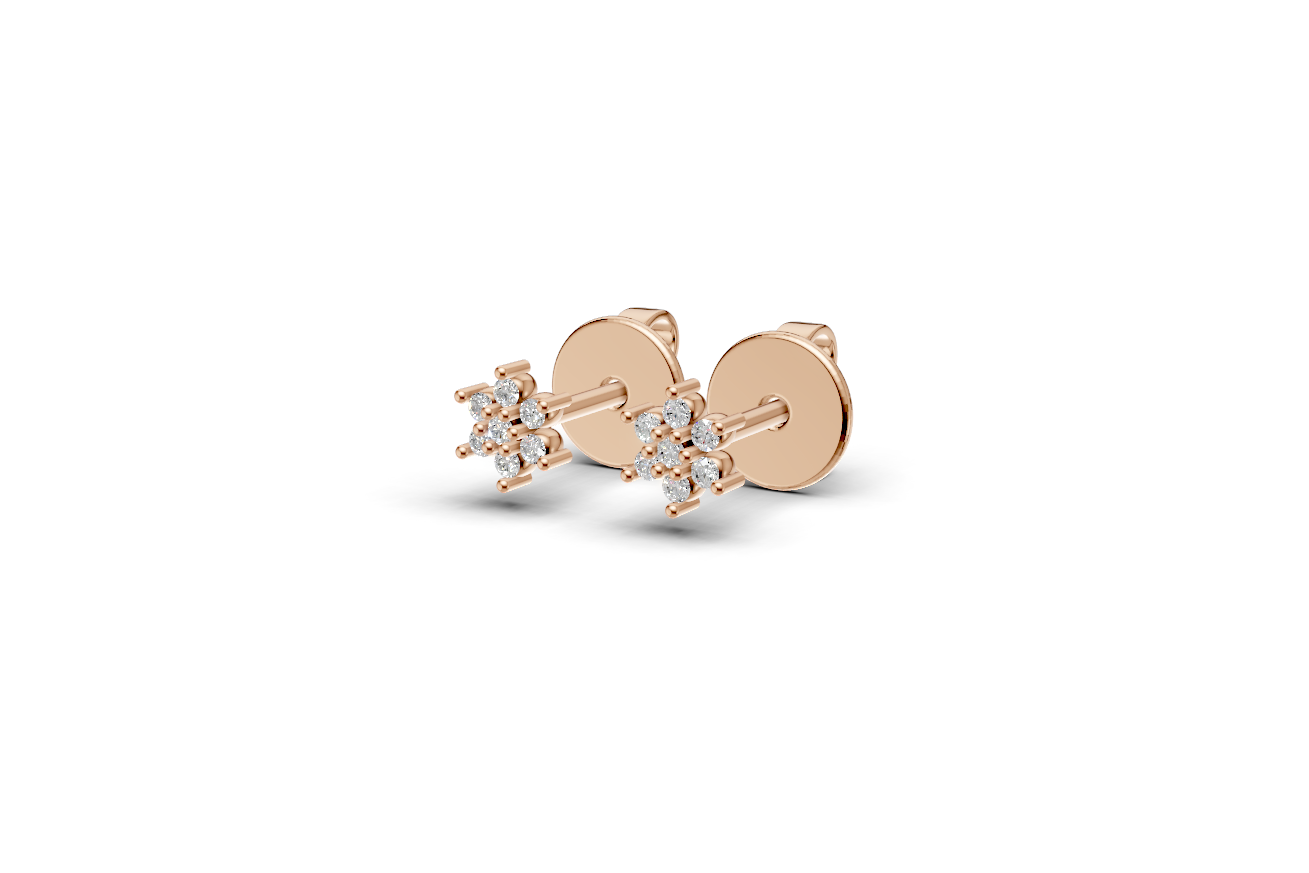 Tiny star stud earrings | Whisper Sparks Collection