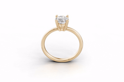 The Solitaire Round ring