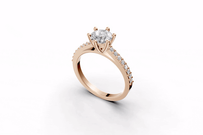The Cathedral pave ring