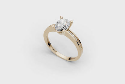 The Stunning Oval ring