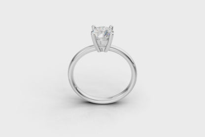The Solitaire Round ring