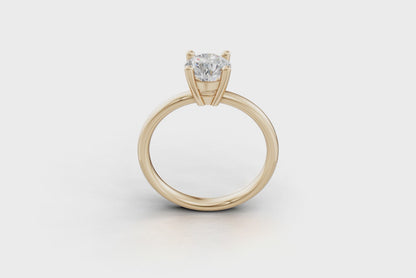 The Solitaire Round ring